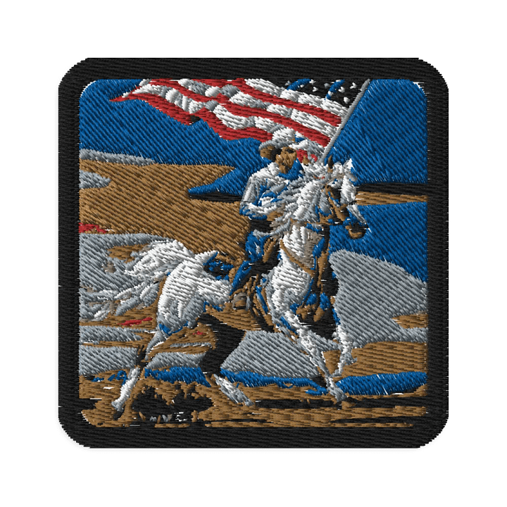 Arabian Patriot Ride Embroidered Patch product image (1)