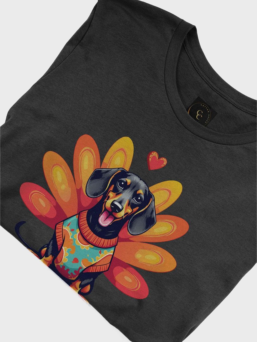 Thanksgiving Dachshund Bella+Canvas Tee product image (52)