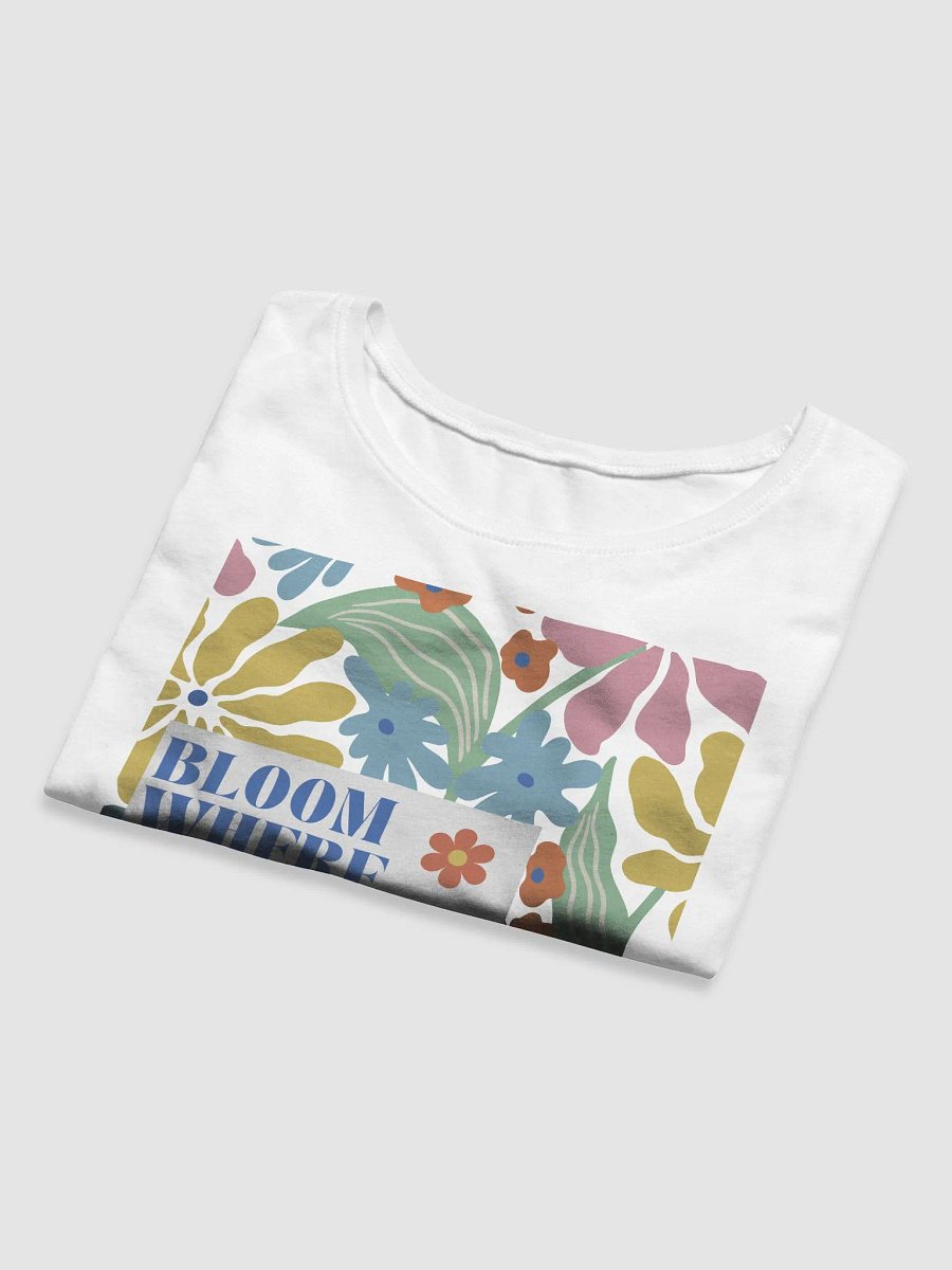 Pixelated Monochrome Crop Tee product image (22)