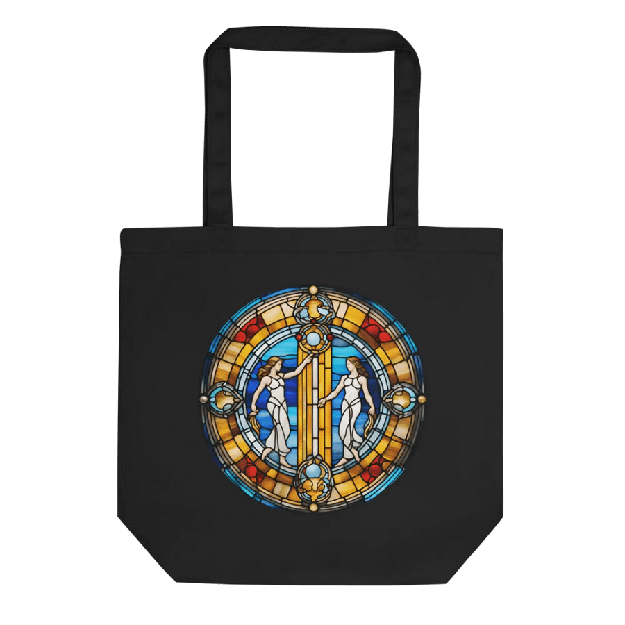 Spiritual Gemini - Unique Tote Bag Design - Circle Energy product image (1)