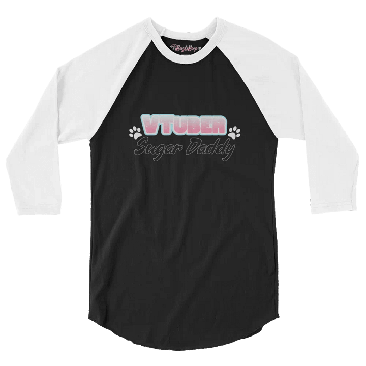 VTuber Sugar Daddy - Jersey Raglan Tee product image (2)