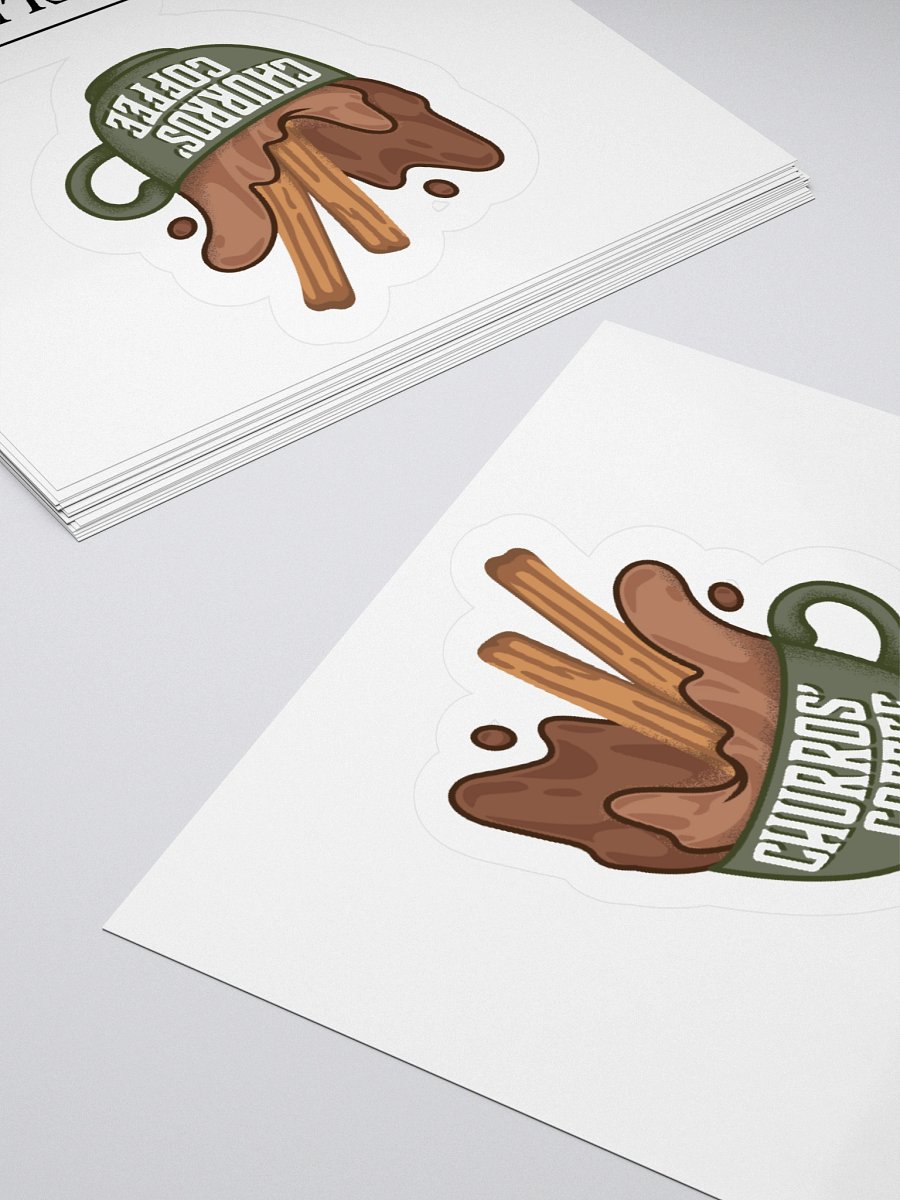 Churros' Coffee Cutout Sticker product image (10)