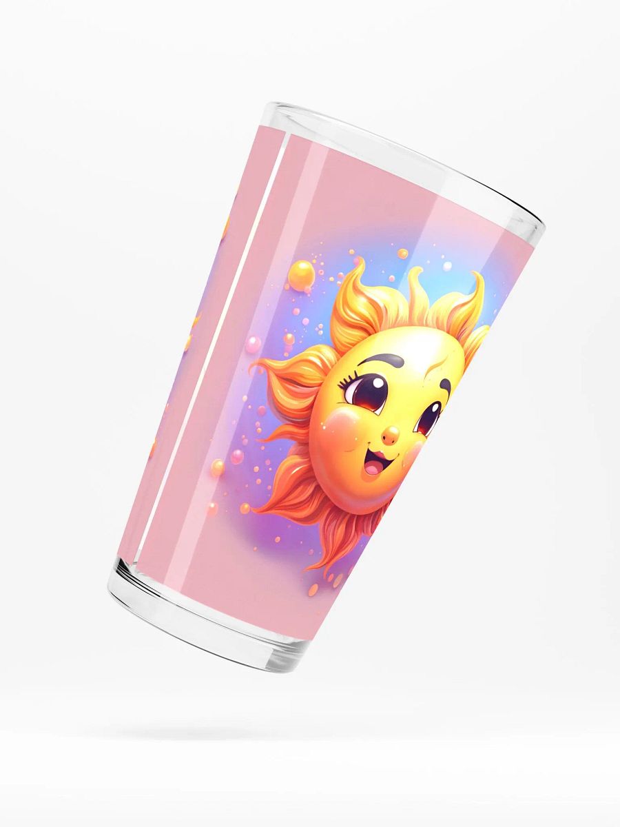Cute Sun Pint Glass product image (5)