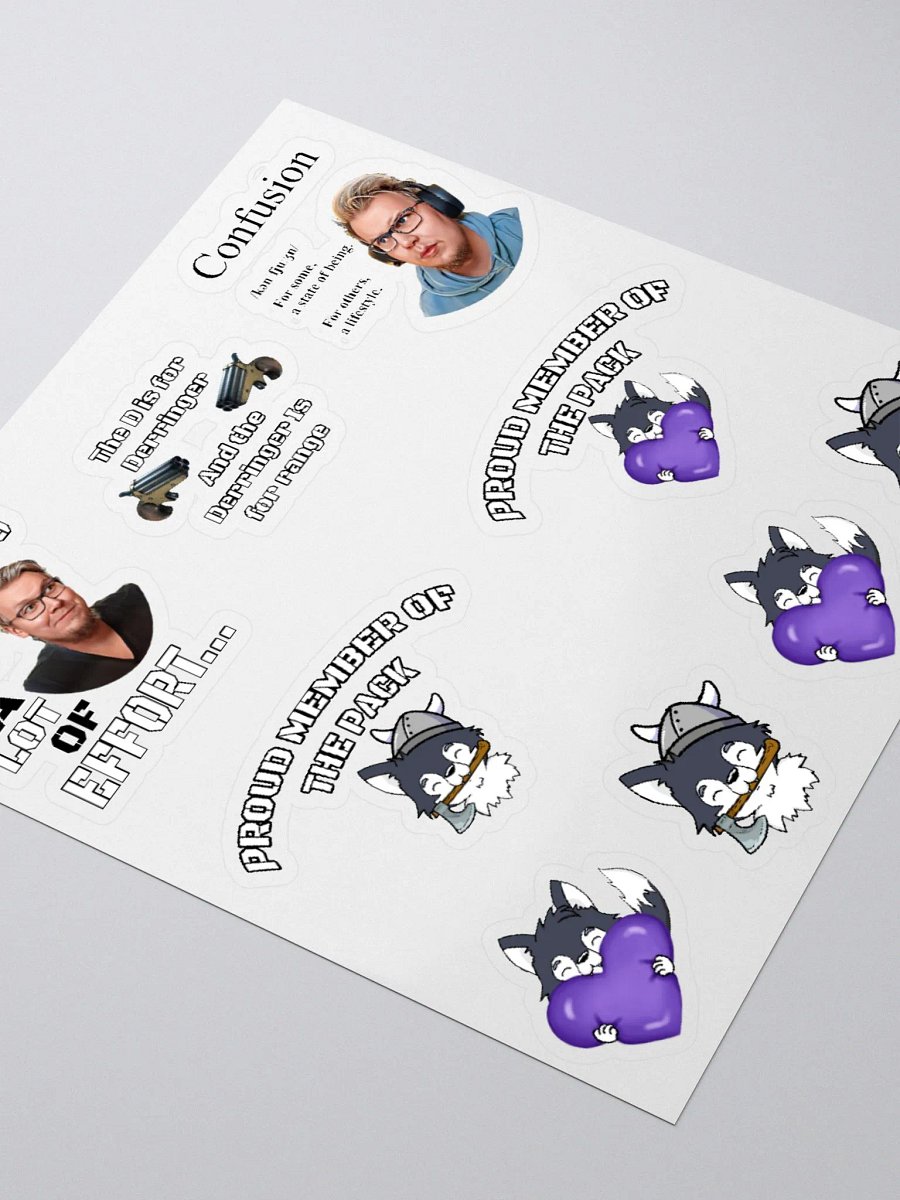 The Wolves Den Kiss Cut Stickers Set product image (3)