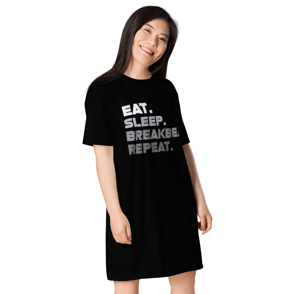 Eat.Sleep.Breakbeat.Repeat Oversize Fit Dress product image (4)