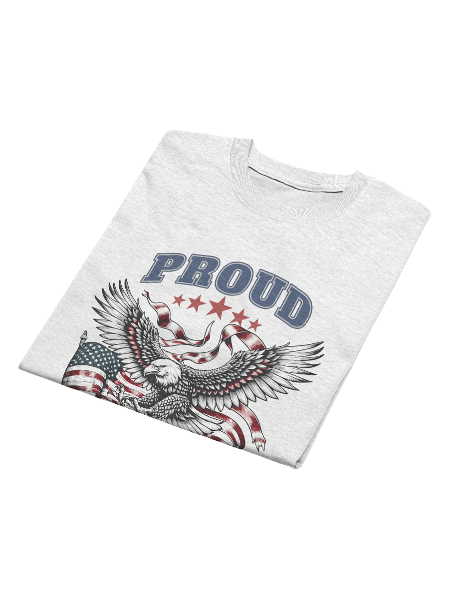 Proud to Be an American T-Shirt | Patriotic USA Flag Eagle Shirt for Men & Women product image (4)