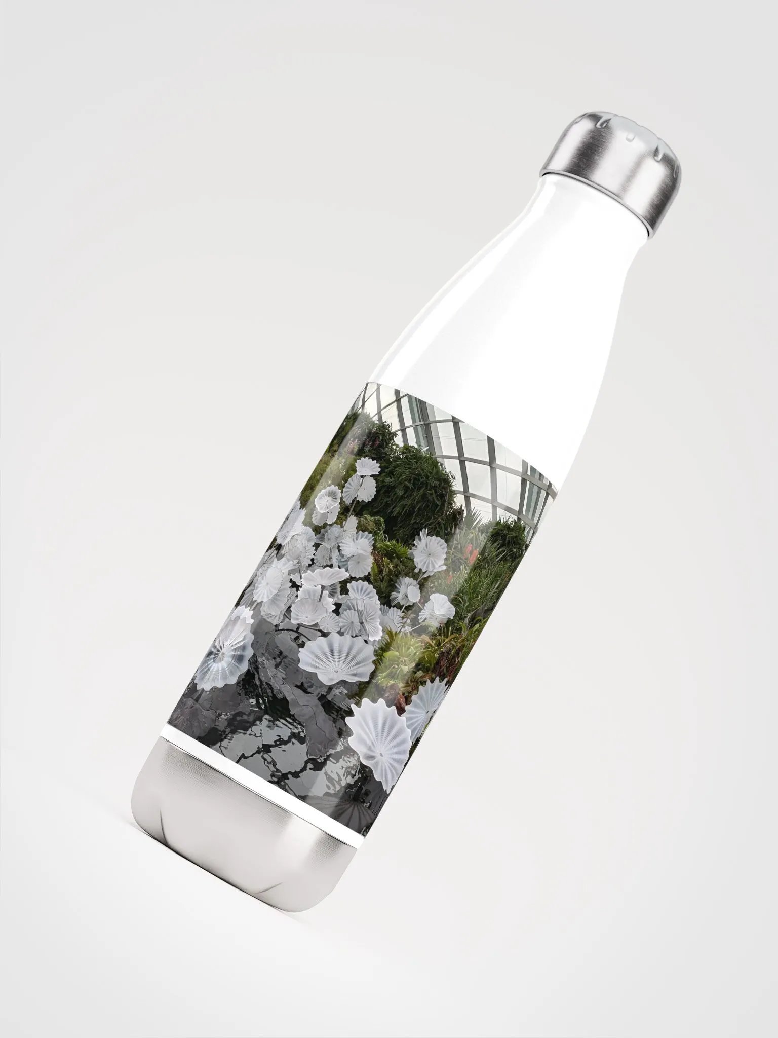 Reflective Oasis Stainless Steel Water Bottle product image (8)