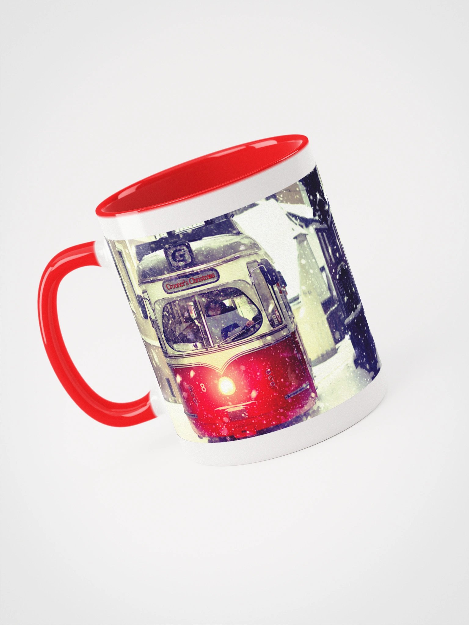 Crooner's Christmas Vintage Trolly Mug product image (13)