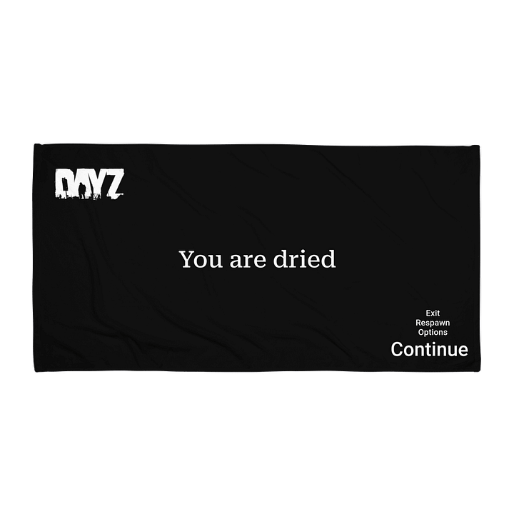 You are dried - Towel product image (1)