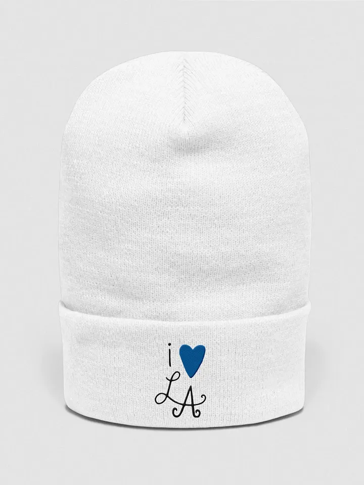 i ❤️ LA Beanie ~ Dodger Blue product image (1)