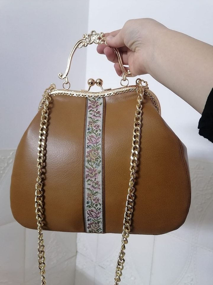 Brown Leather handbag product image (1)