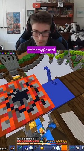Just dropping in #minecraft #clip #streamer #funny #fyp