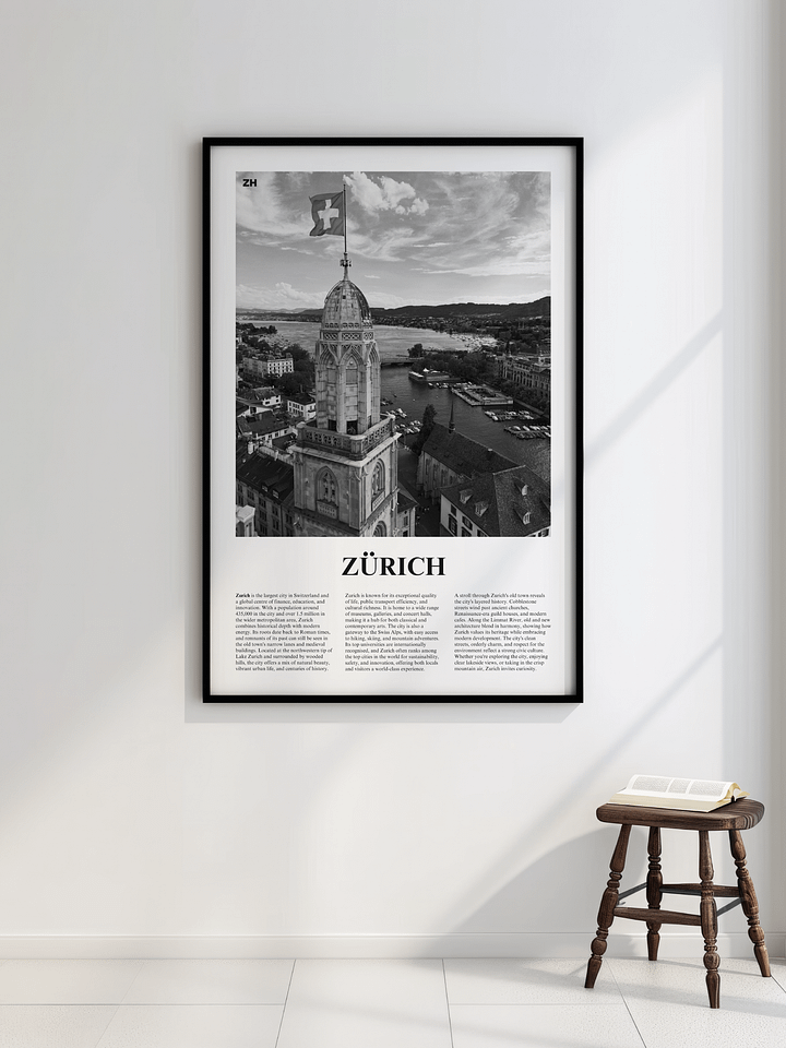 Zurich 01 Newspaper Poster product image (2)