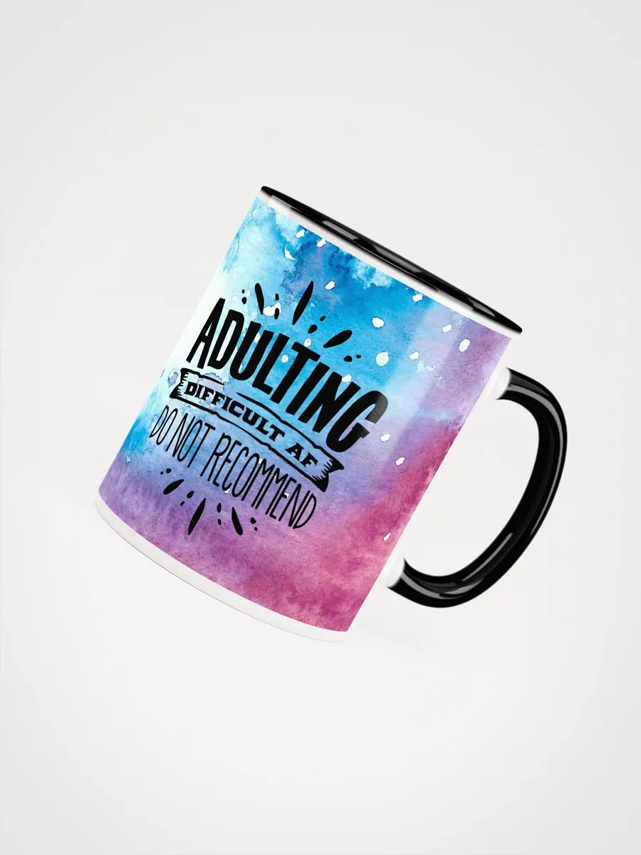 Adulting Difficult AF Ceramic Mug product image (3)