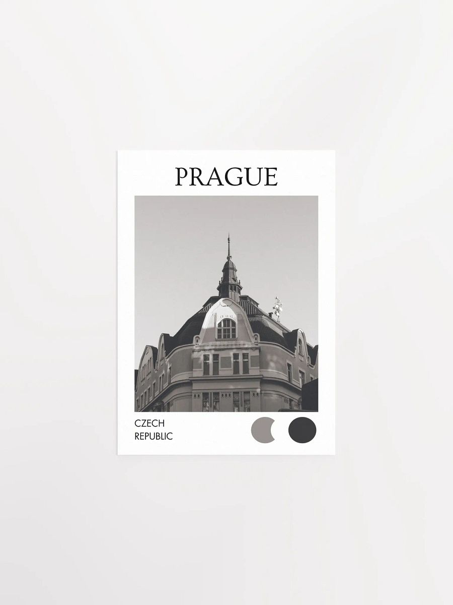 Buildings of Prague I - Black & White product image (1)