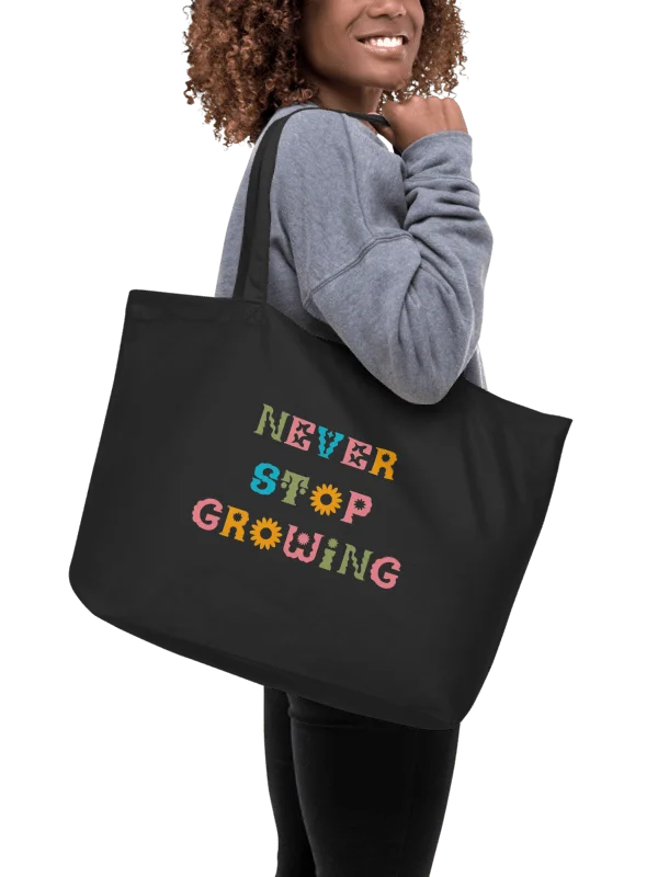 Rise Strong Tote Bag – Eco-Friendly and Inspirational product image (4)