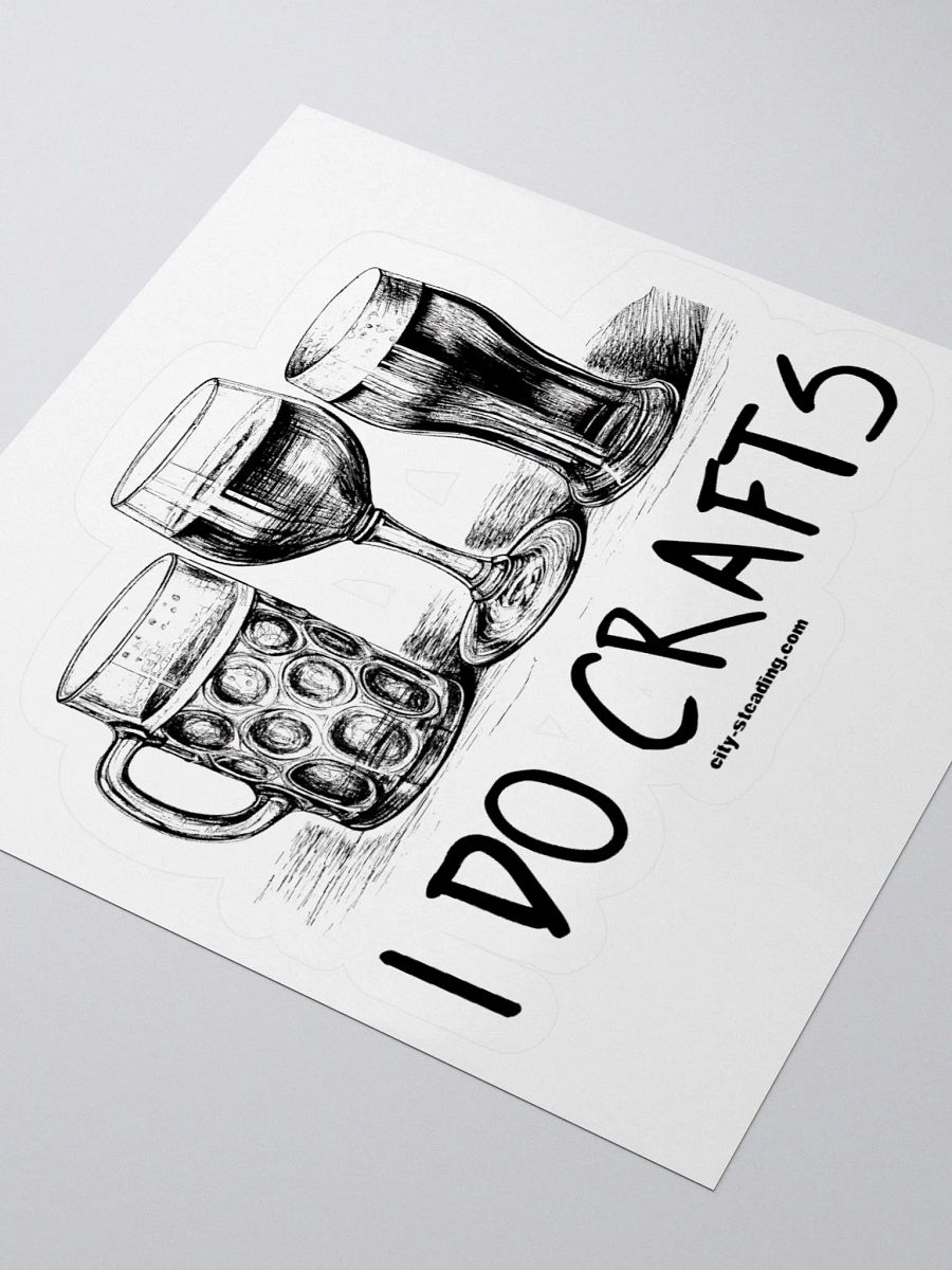 I Do Crafts Stickers product image (8)