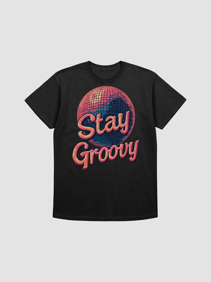Stay Groovy Disco Ball T-Shirt product image (1)