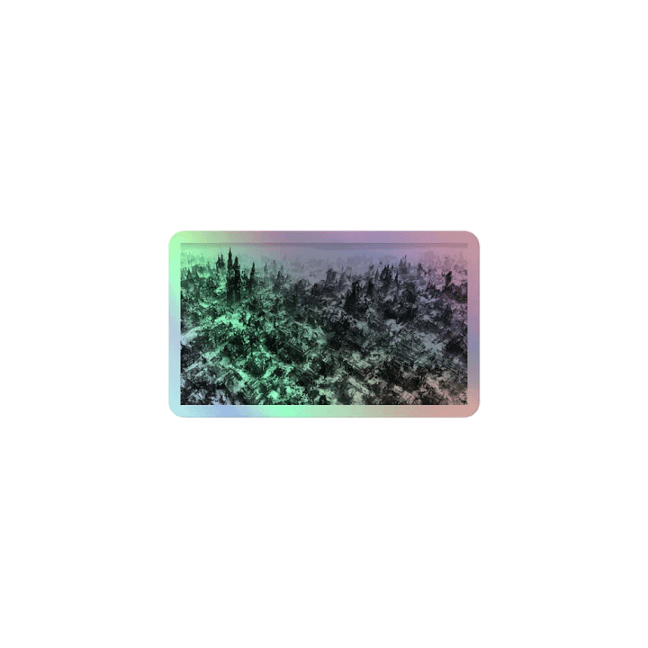 Uunder Fjortis "city skirts" rainbow sticker product image (1)