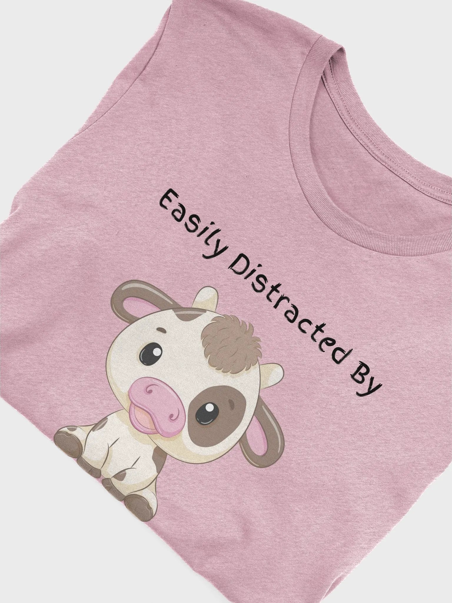 Easily Distracted By Cows - Unisex T-shirt Bella Canvas 3001 product image (15)