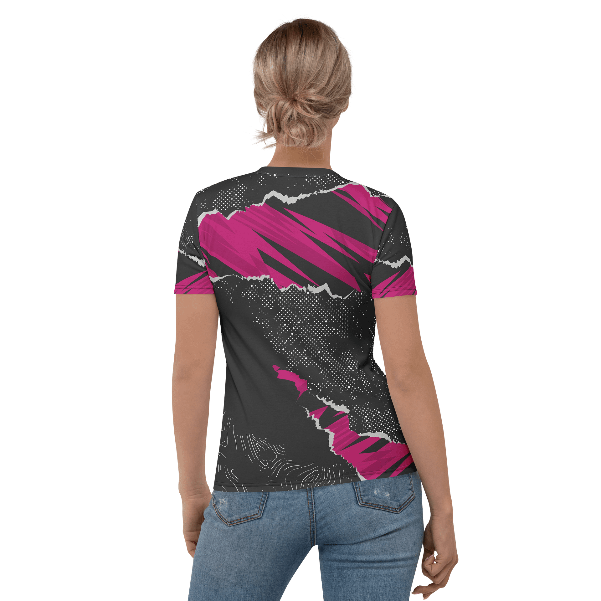 Purple Flash | Women's Crew Neck T-Shirt product image (3)