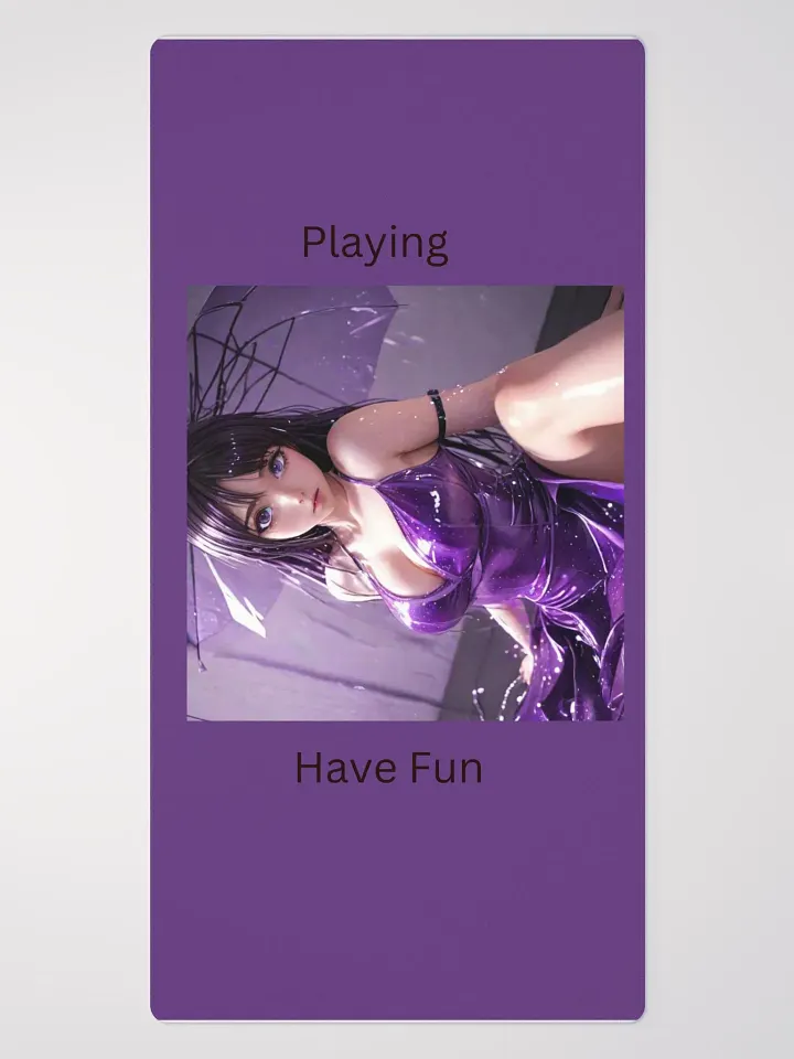 Mouse Pad with Cute Anime Girl product image (2)
