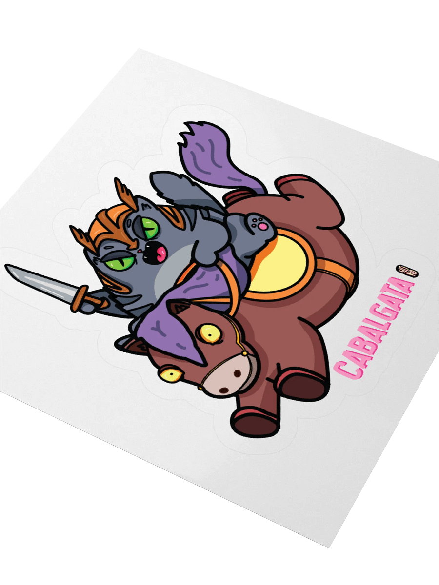 Cabalgata - Sticker (Kiss Cut) product image (3)