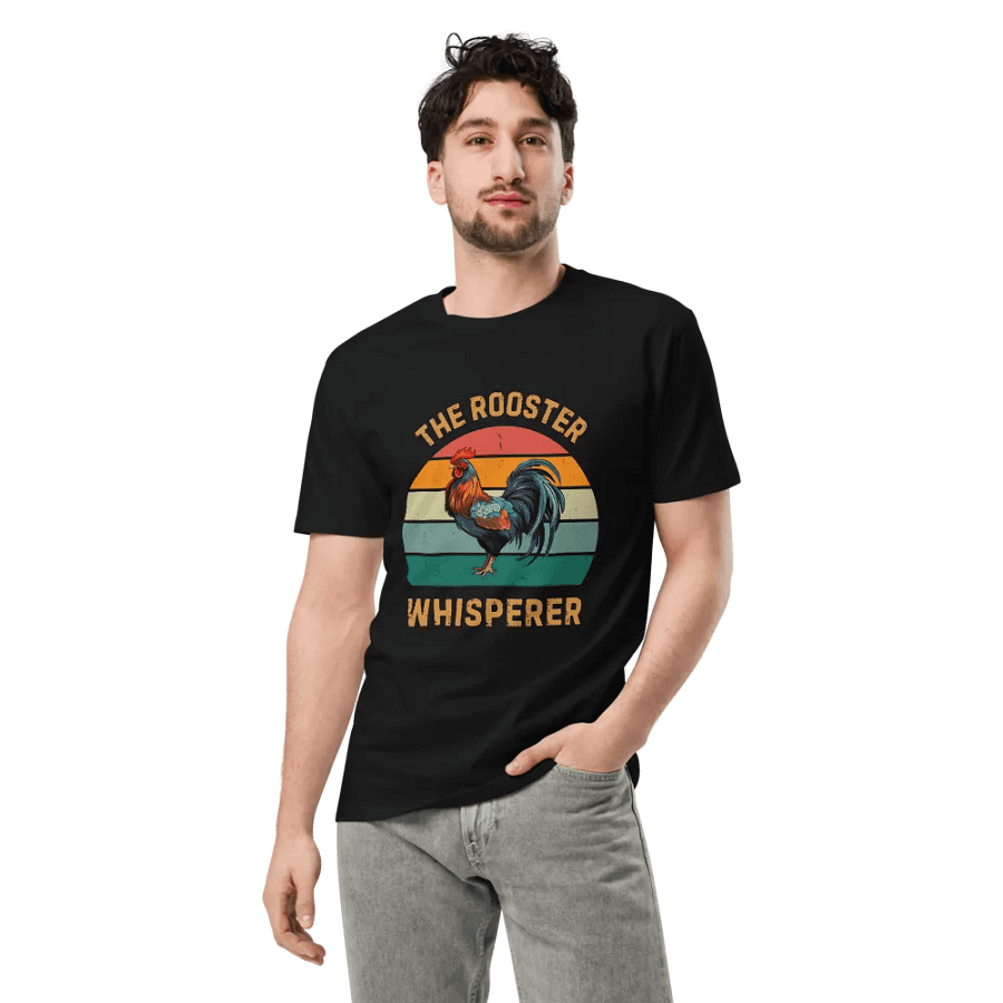 Rooster Whisperer Unisex Premium T-Shirt product image (3)
