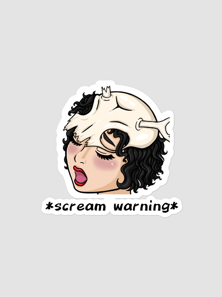 *scream warning* Kiss Cut Stickers product image (1)
