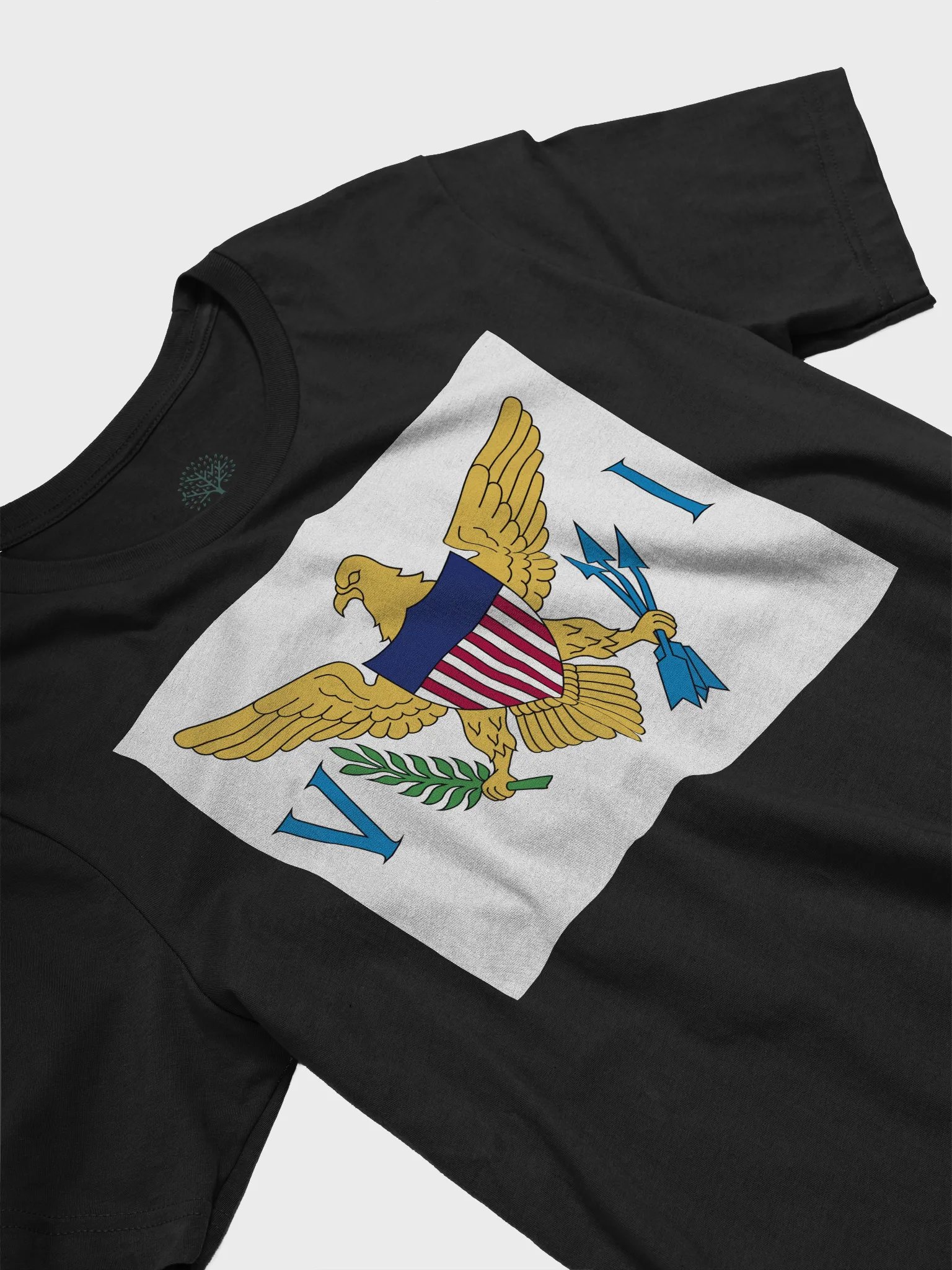 Supersoft Unisex T-Shirt - U.S. Virgin Islands Flag Design product image (5)