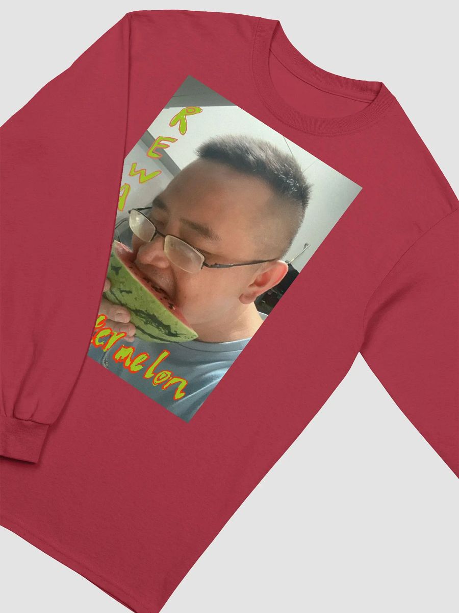 Gildan Ultra Cotton Long Sleeve T-Shirt : watermelon reward product image (31)