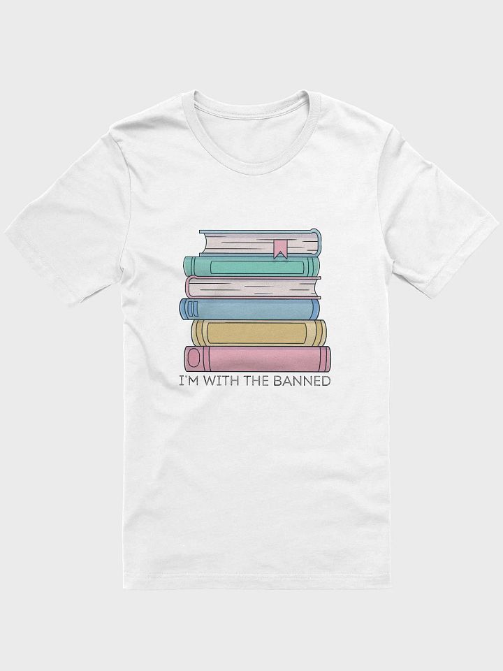 I'm With the Banned Book Stack T-Shirt product image (1)