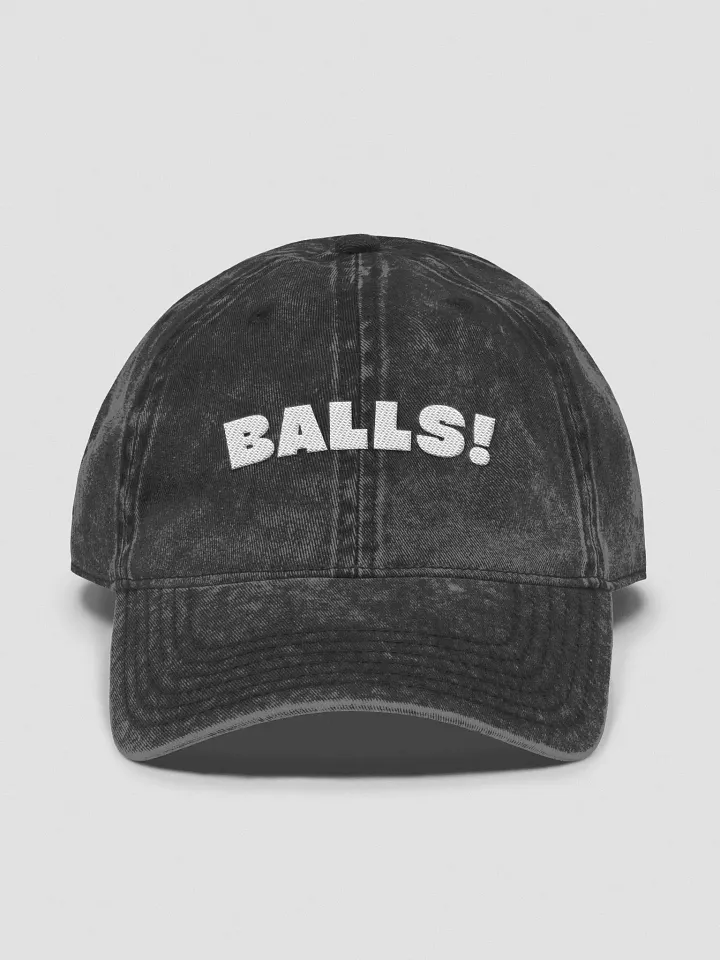 BALLS!™ Denim Baseball Cap product image (1)
