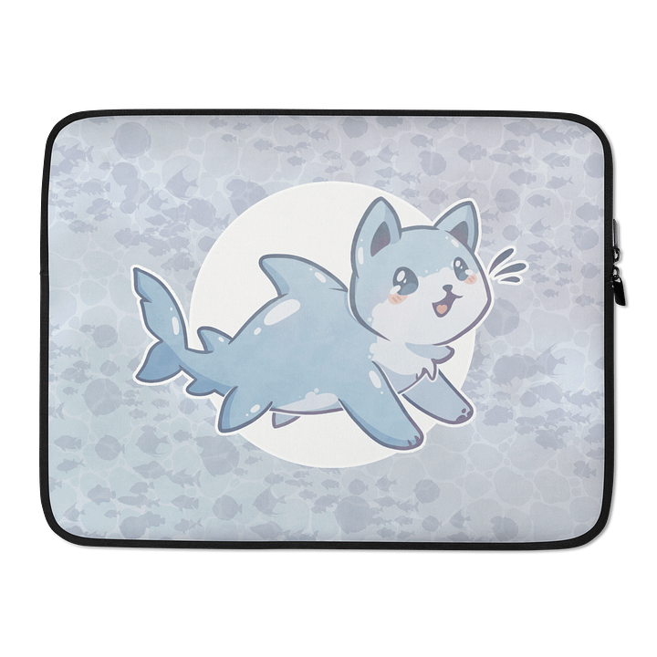 CATSHARK - White shark - laptop sleeve product image (2)