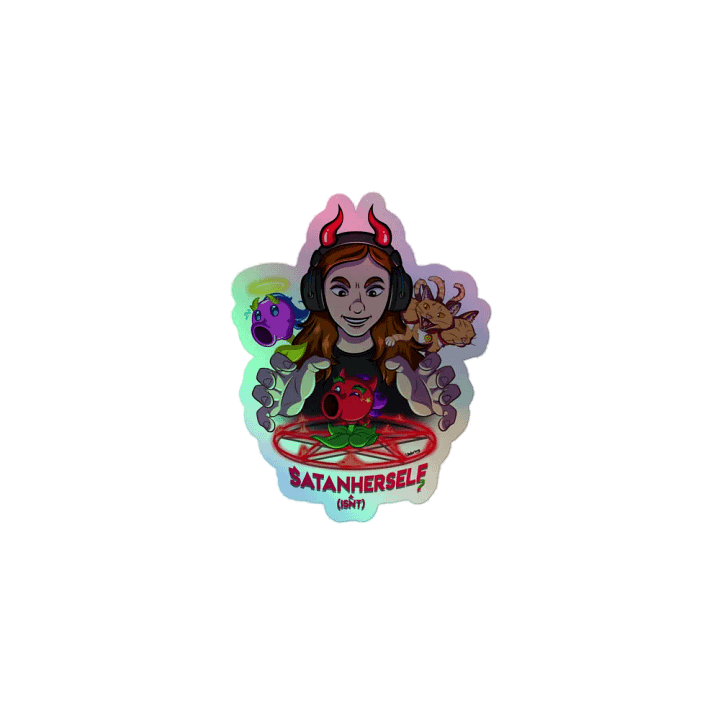 Satanic Rituals Ensemble Holographic Sticker product image (1)
