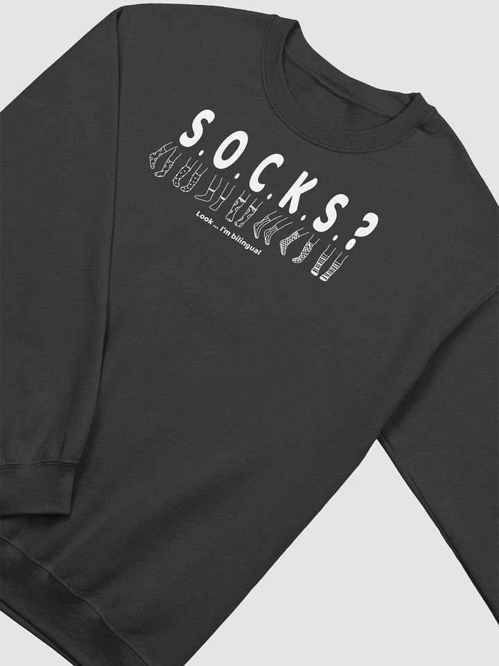 S. O. C. K. S. ? Sweatshirt • by Yo Ang product image (2)