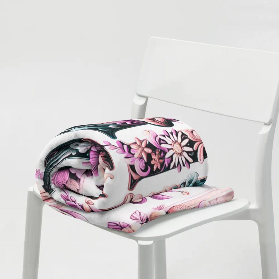 Vintage My Baby Girl Antique Style Baby Throw Blanket product image (8)