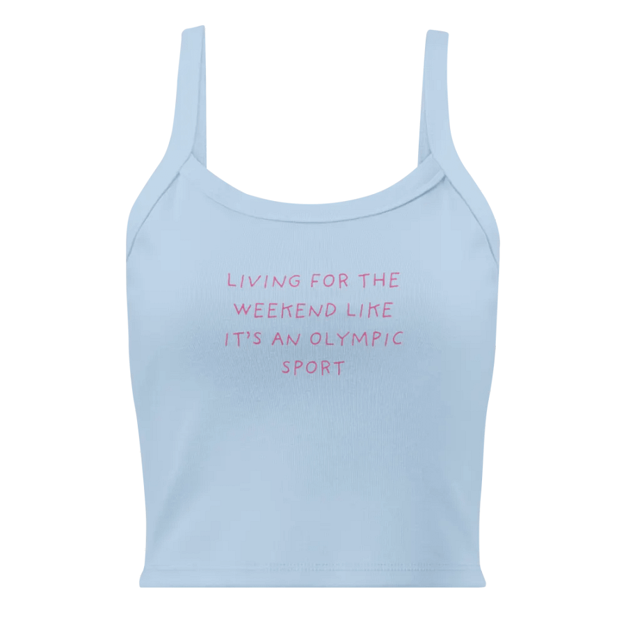 Weekend Life Micro-Rib Tank product image (1)