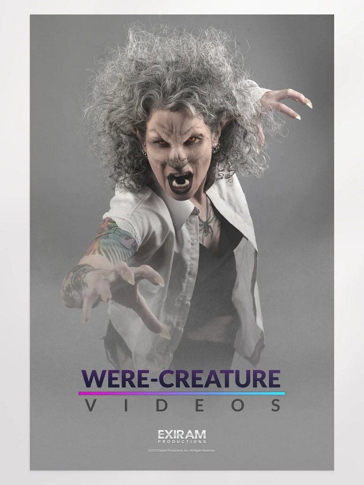 Were-Creature Videos - Poster product image (1)