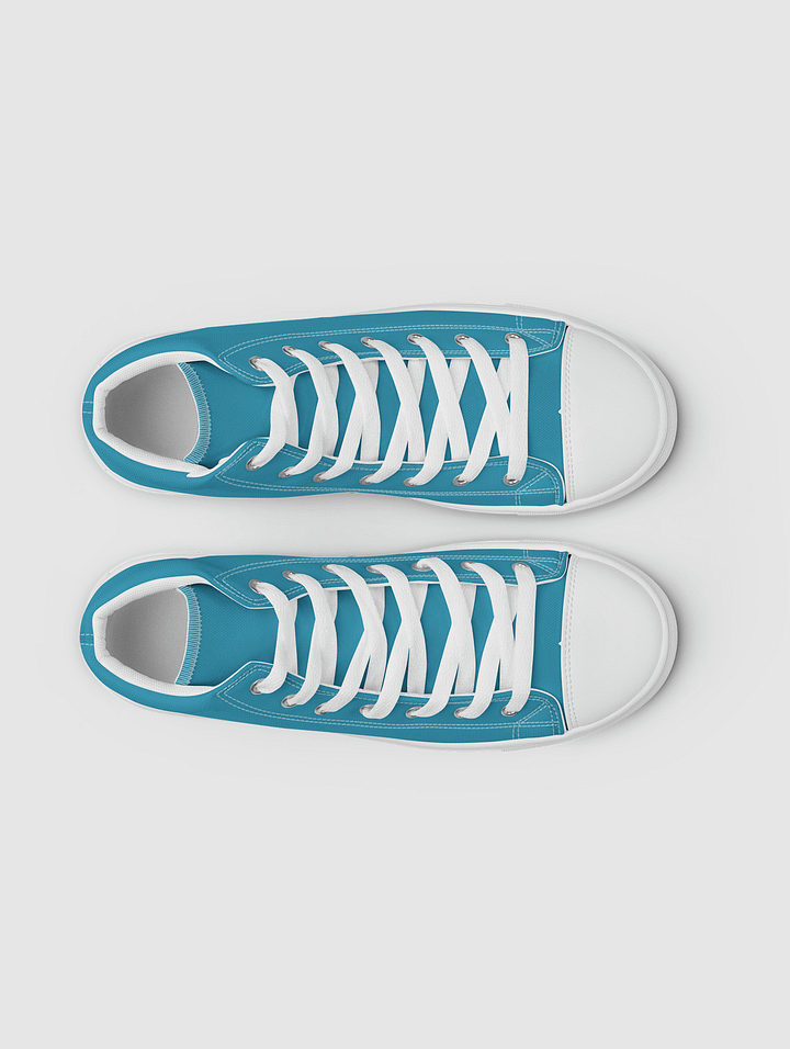 [MistyFires] Women’s high top canvas shoes Blue product image (2)