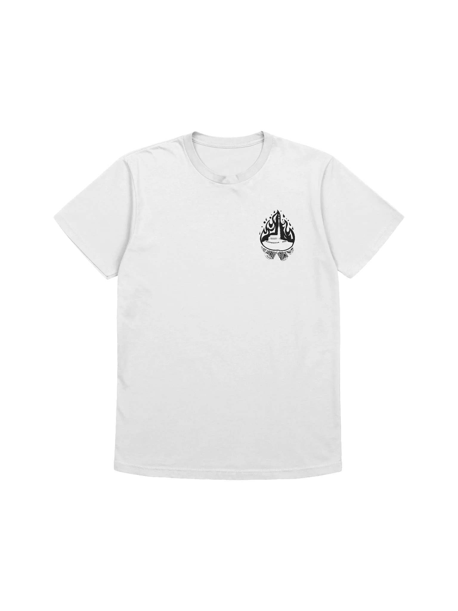 FIRESIDE II T-Shirt (White) product image (3)