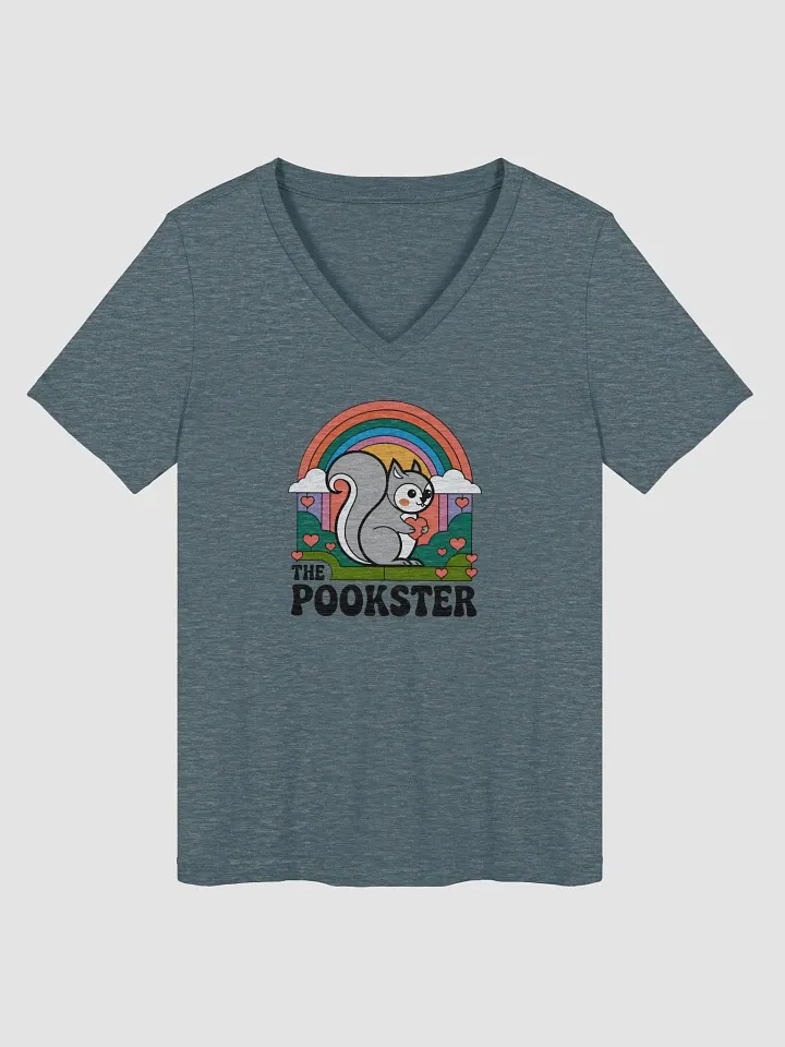 Pookster's Love Rainbow V-Neck Tee product image (1)