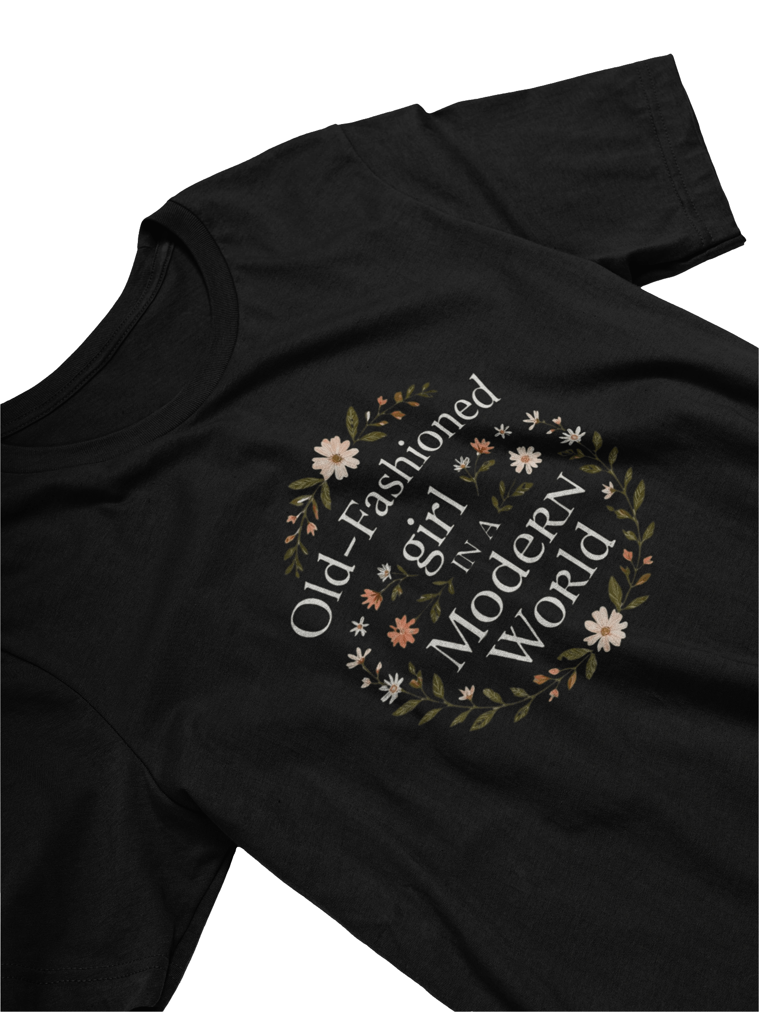 Old-Fashioned Girl in a Modern World Tee product image (15)
