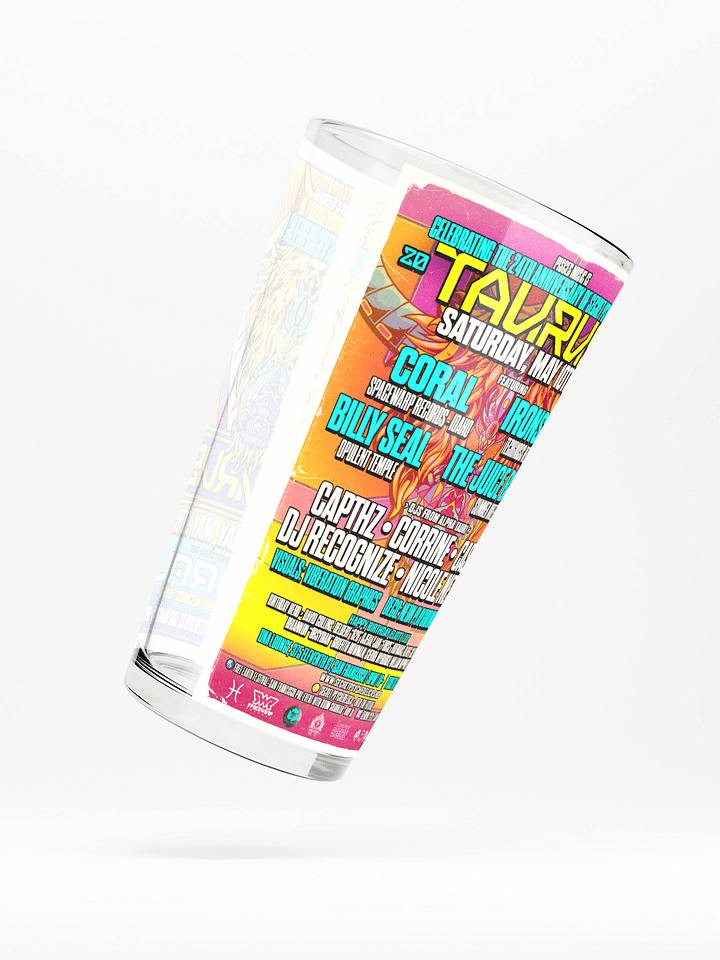 Taurus 2025 Shaker Pint Glass product image (2)