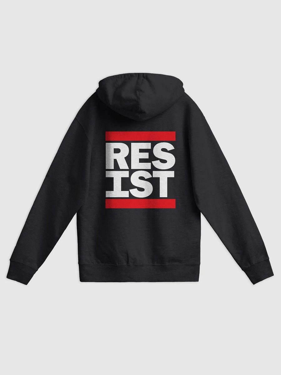 Resist Zip-Up Premium Hoodie LOGO ON BACK product image (1)