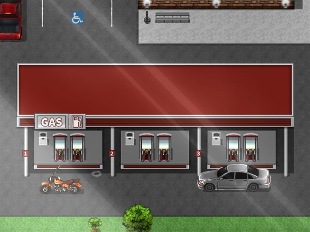 KR Transportation Station ~ Cars, Trucks and Gas Tileset for RPGs product image (2)