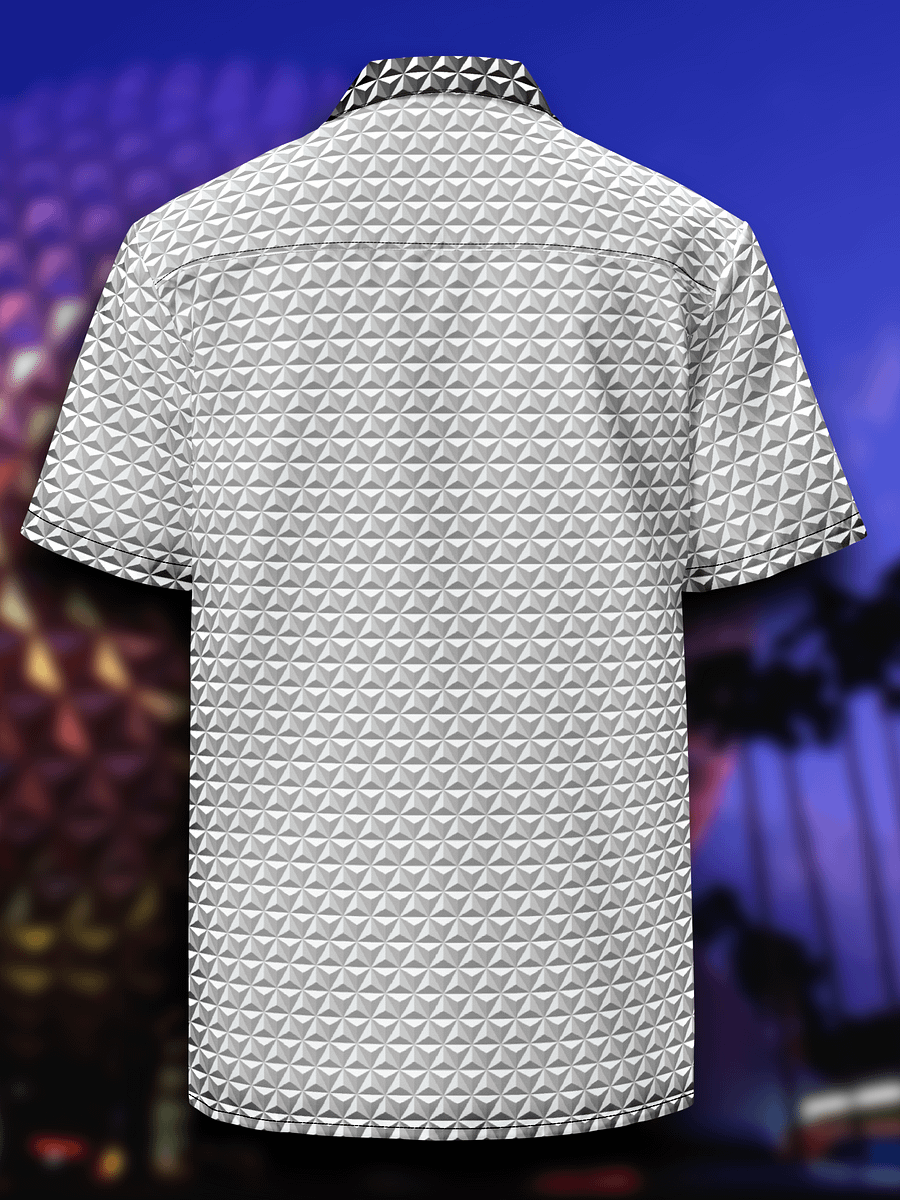 Geodesic Monochrome Atomic Retro Shirt product image (3)