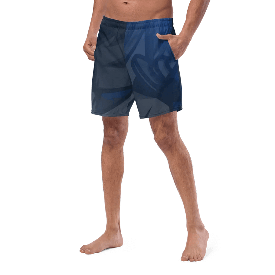 maillot de bain bleu avec design product image (7)