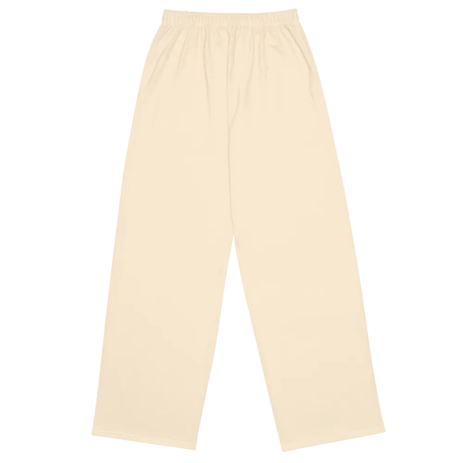 FIRST Coffee All-Over Print Wide-Leg Pants product image (7)