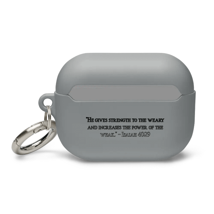 Isaiah 40:29 - Strength Renewed Airpod Case product image (2)